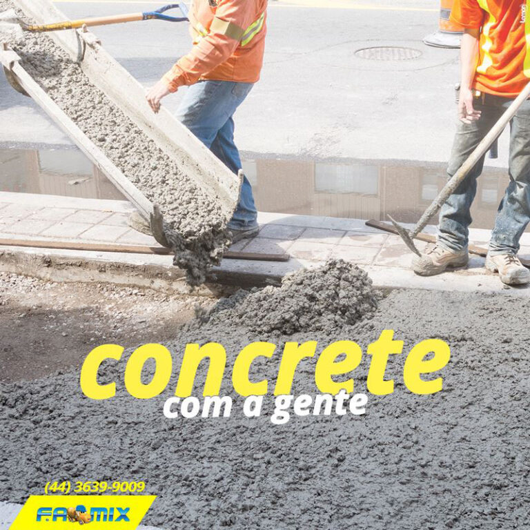 Entrega de concreto convencional